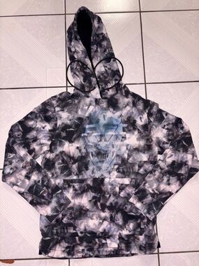 Robert Graham Black, Gray & Blue Hoodie